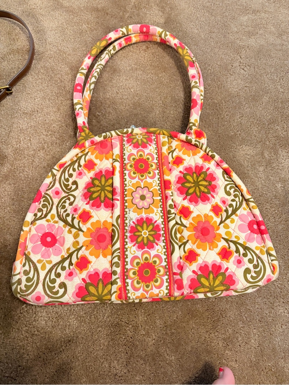 Vinrage Vera Bradley Eloise Purse in Folkloric